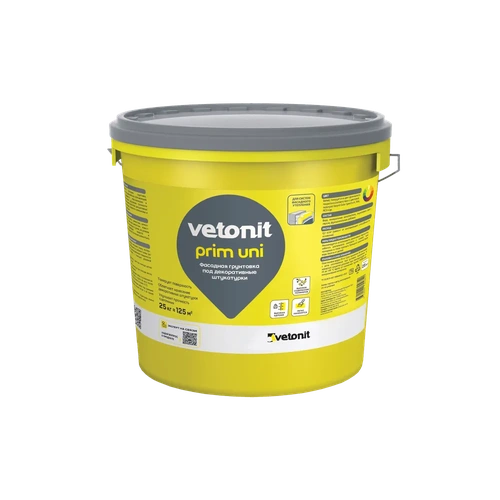 Фасадная тонирующая грунтовка Vetonit Prim Uni (Ветонит прим юни), 25 кг