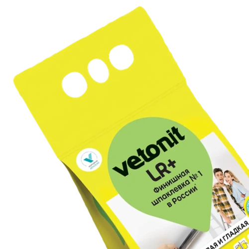 Полимерная финишная шпаклевка Vetonit LR+ (Ветонит ЛР+), 5 кг