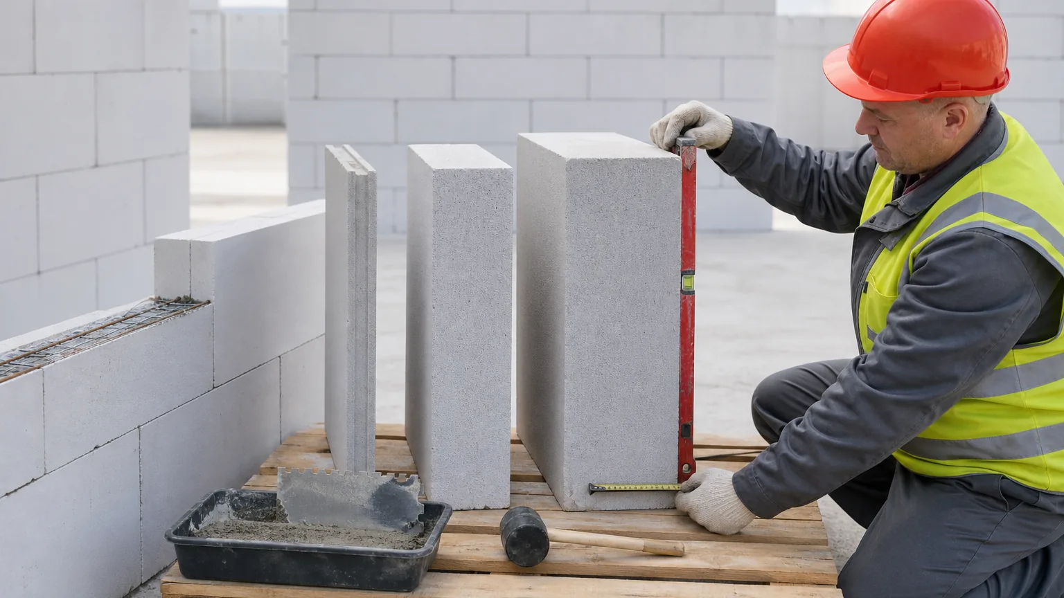 Толщина газоблока для стен